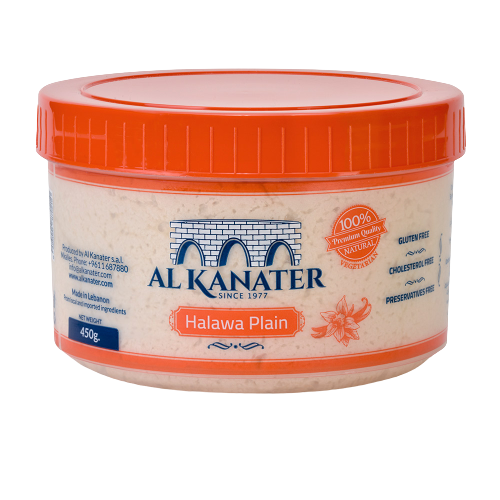 Al Kanater Plain Halawa 450g x 12