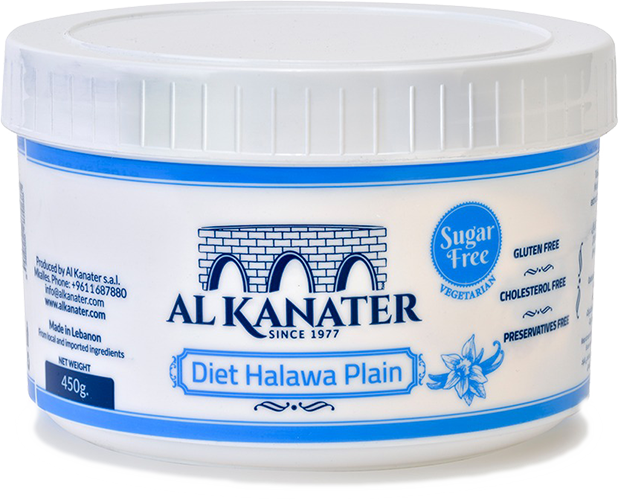Al Kanater Sugar-Free Halawa 450g x 12